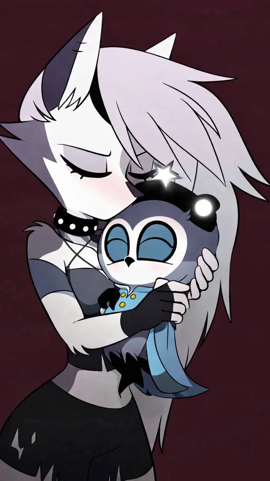 ai character: Loona y Néstor background