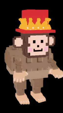 ai character: racooni jandelini background