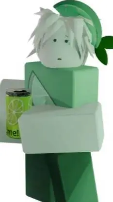 ai character: Lime Girl background