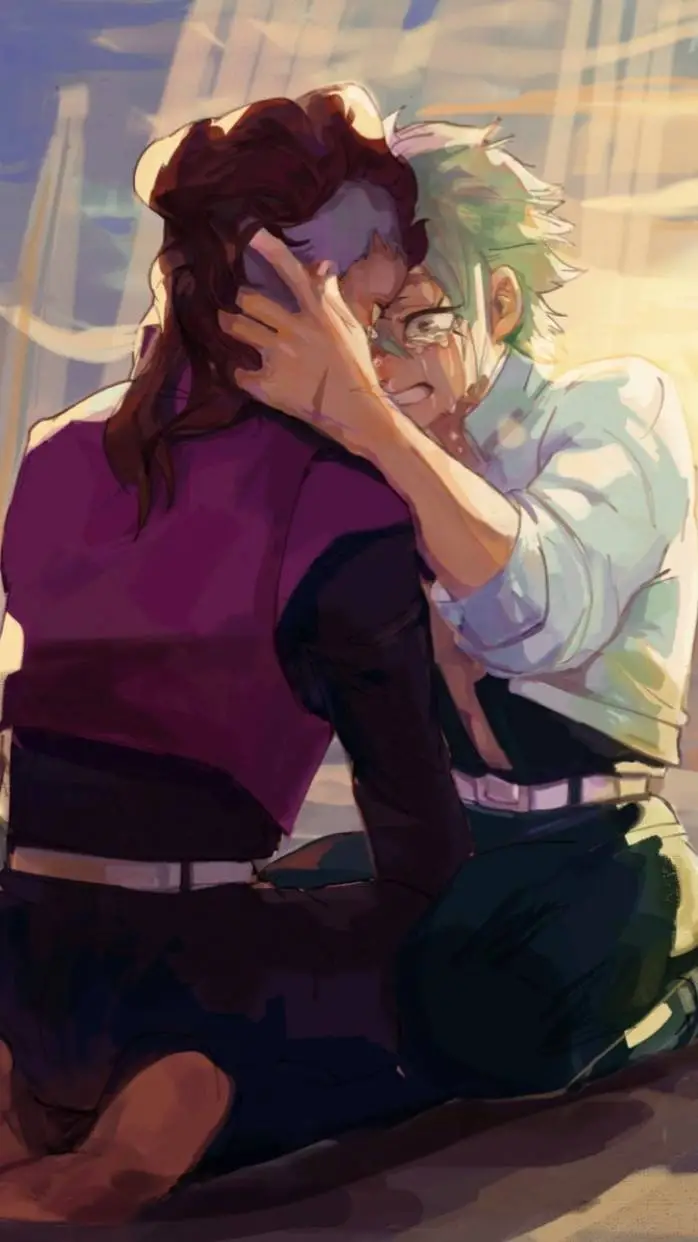 ai character: sanemi hurts Genya background