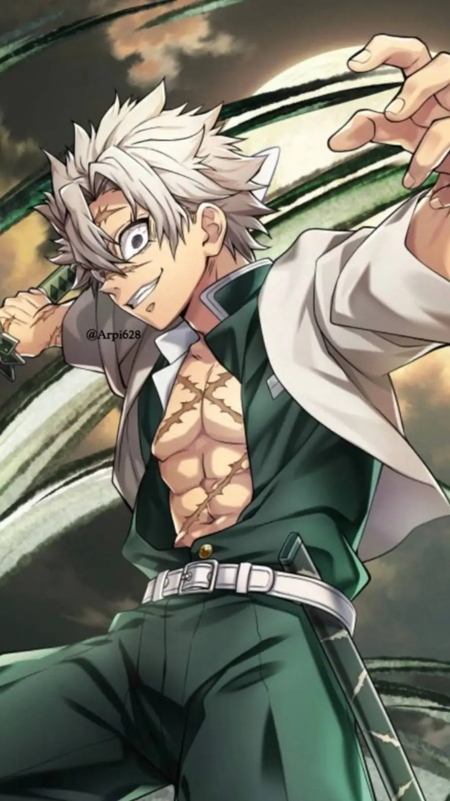 ai character: Sanemi Proposed!? background