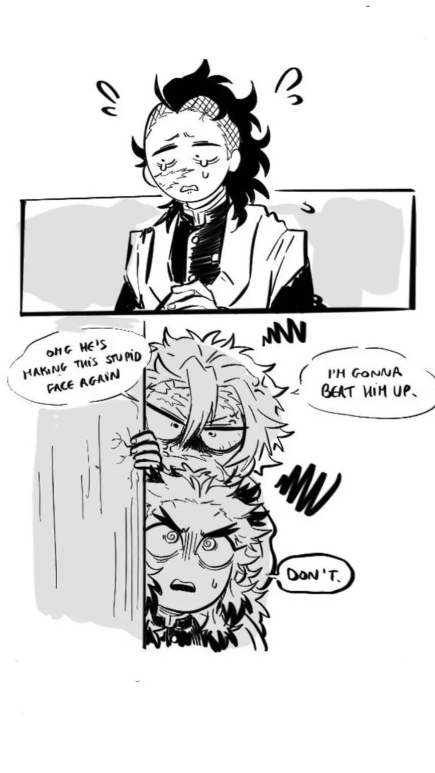 ai character: Blind Genya AU background