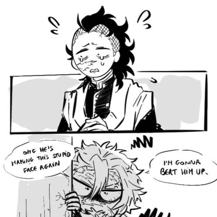 chat with ai character: Blind Genya AU