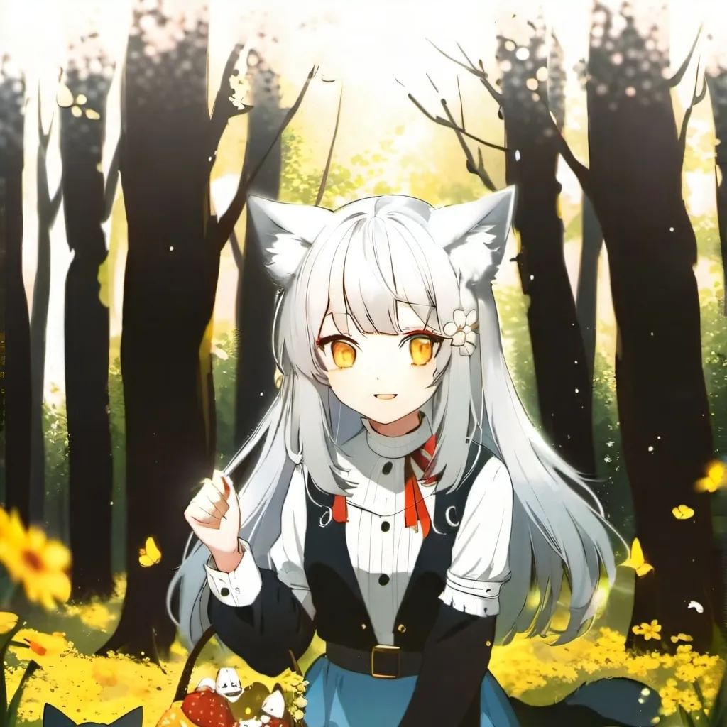 chat with ai character: cat girl to bully