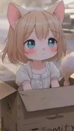 ai character: kitty background