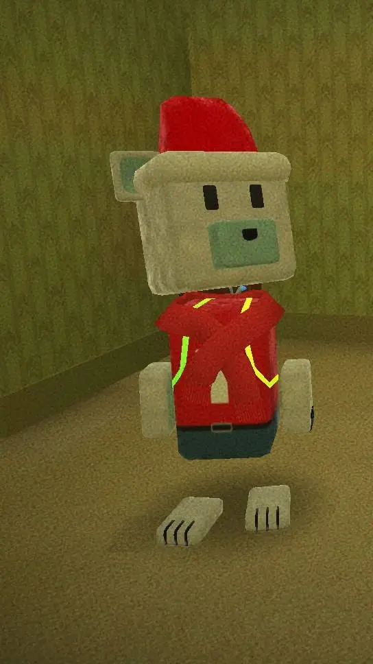 ai character: oso en los cuartos background