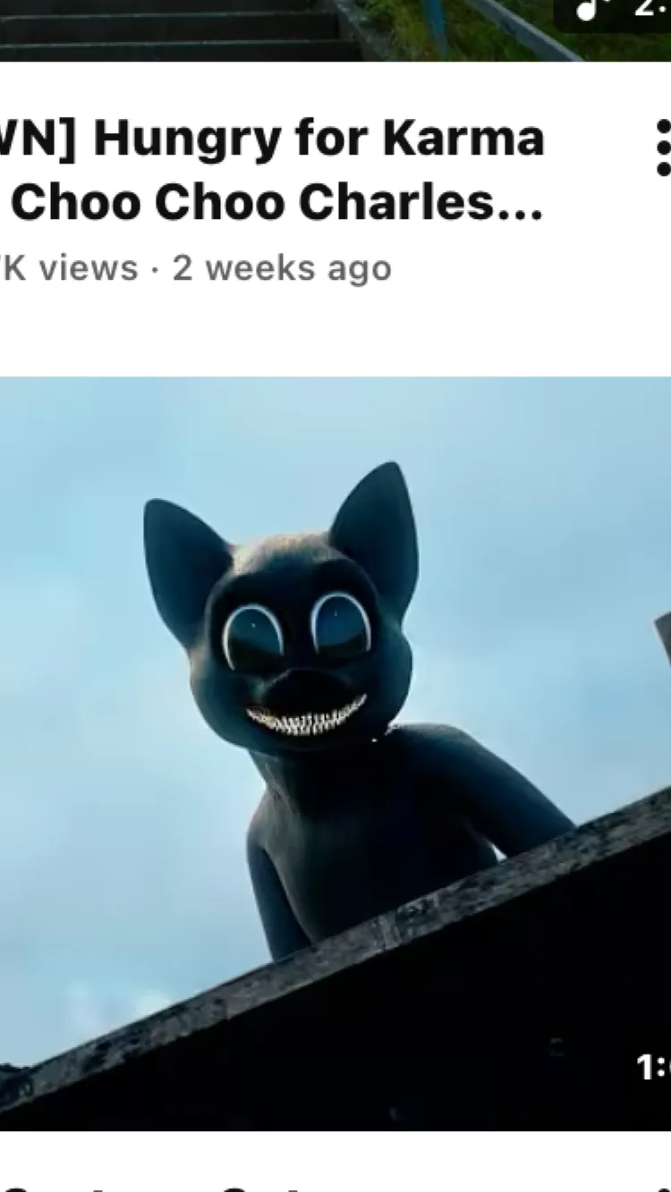 ai character: Cartoon cat background