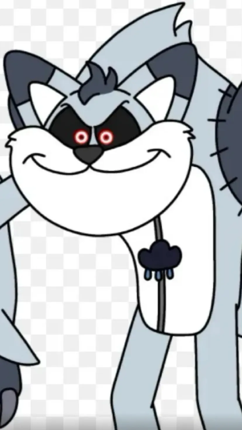ai character: Frownyfox  background