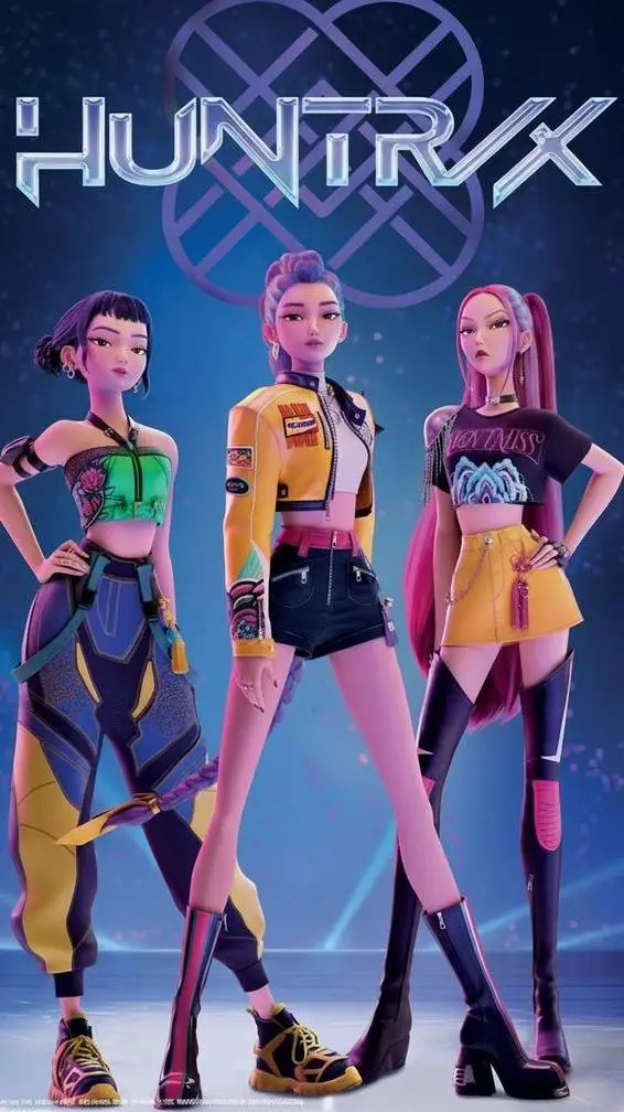 ai character: Huntrix background