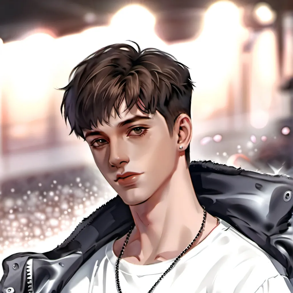 chat with ai character: 🤍🖤 Léon 🖤🤍