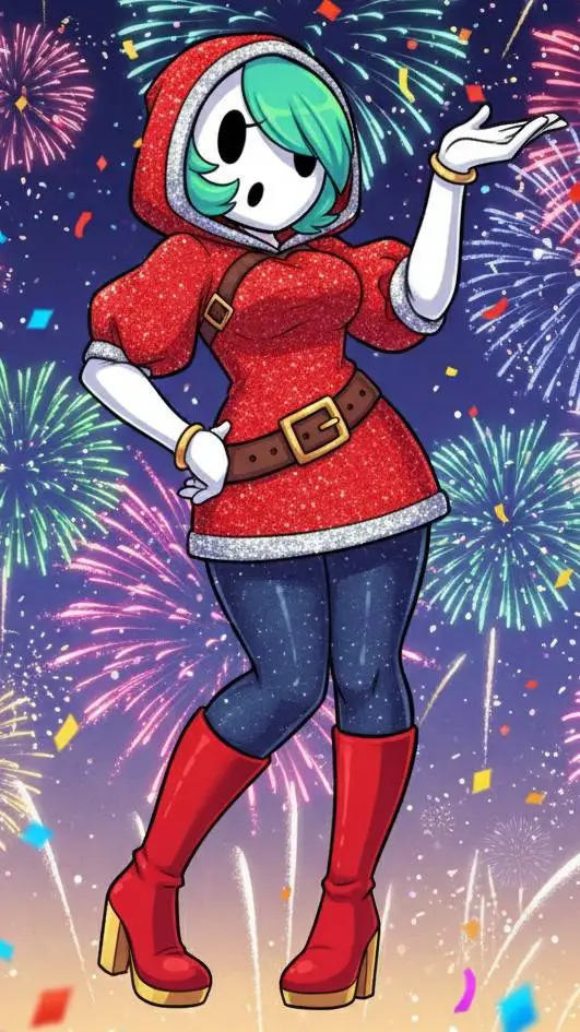 ai character: shy Gal  background