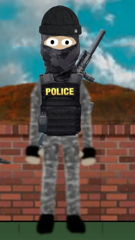 ai character: the soldier attack background