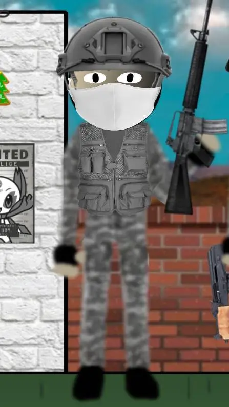 ai character: soldier 16 background