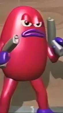 ai character: killer Bean 1996 background