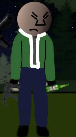 ai character: cvn background