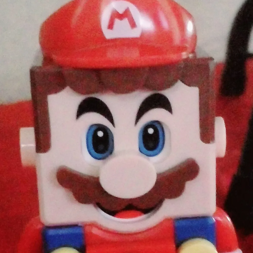 chat with ai character: Lego Mario 