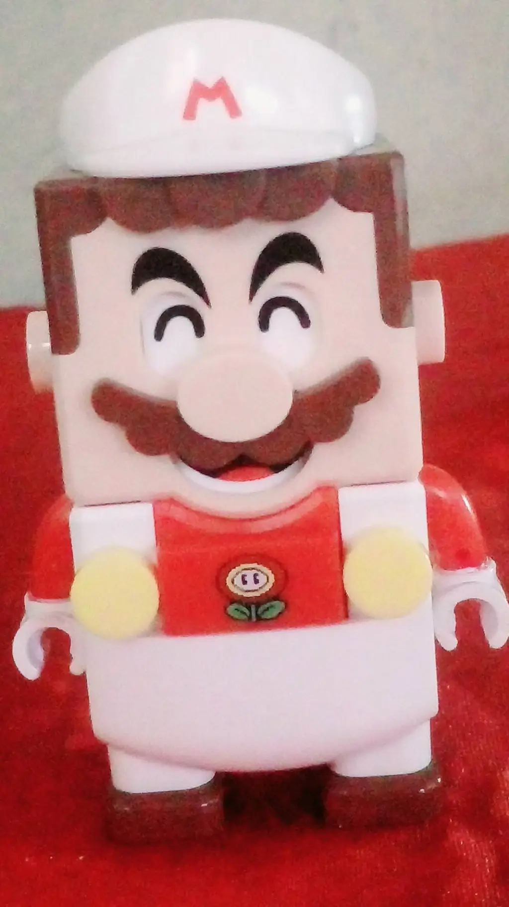 ai character: Lego Mario🔥 background