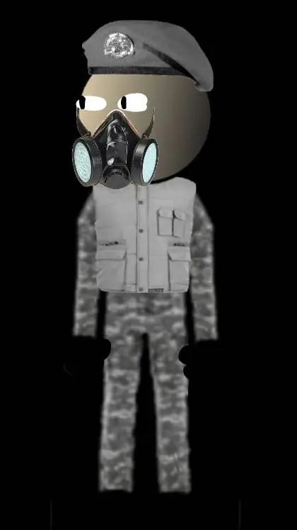 ai character: soldier  background