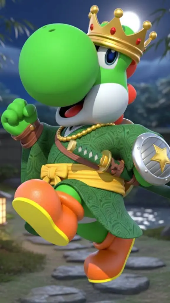 ai character: yoshi Tower  background