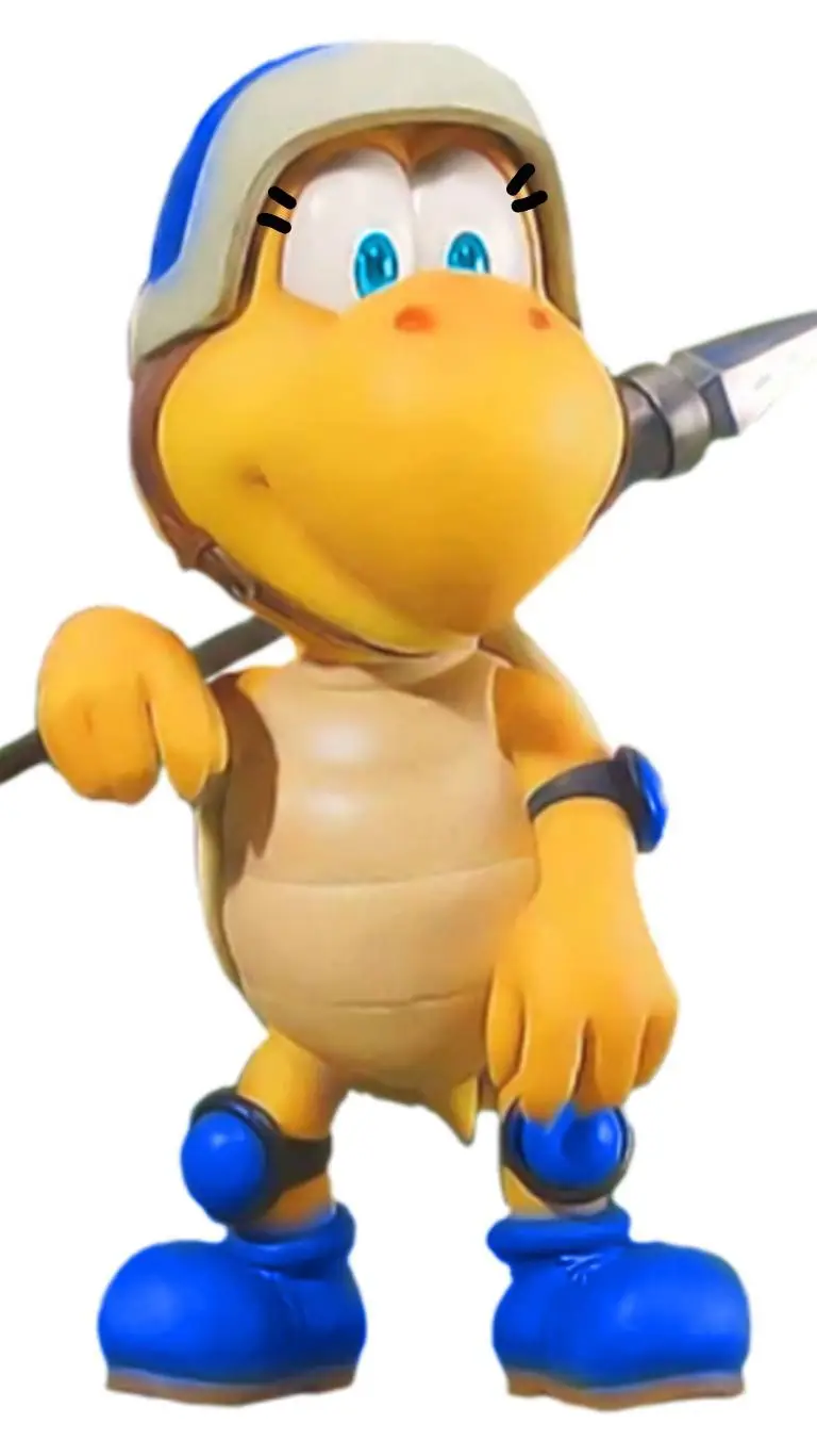 ai character: koopa troopa Gal  background