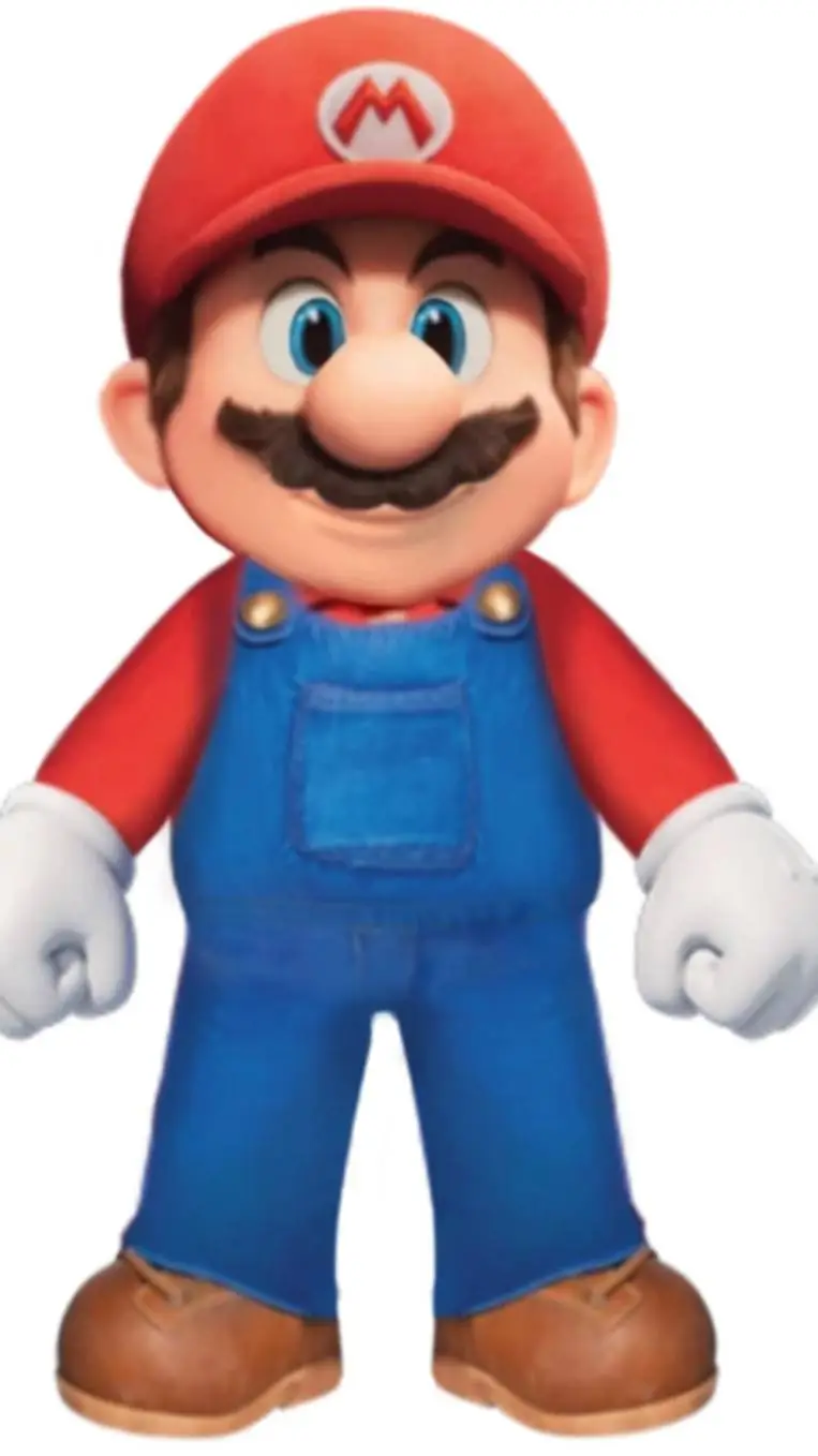 ai character: Mario  background