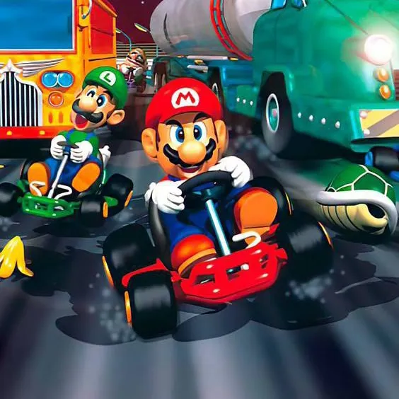 chat with ai character: Mario kart 64