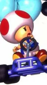 ai character: Toad  background