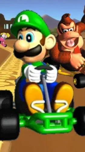 ai character: Luigi  background