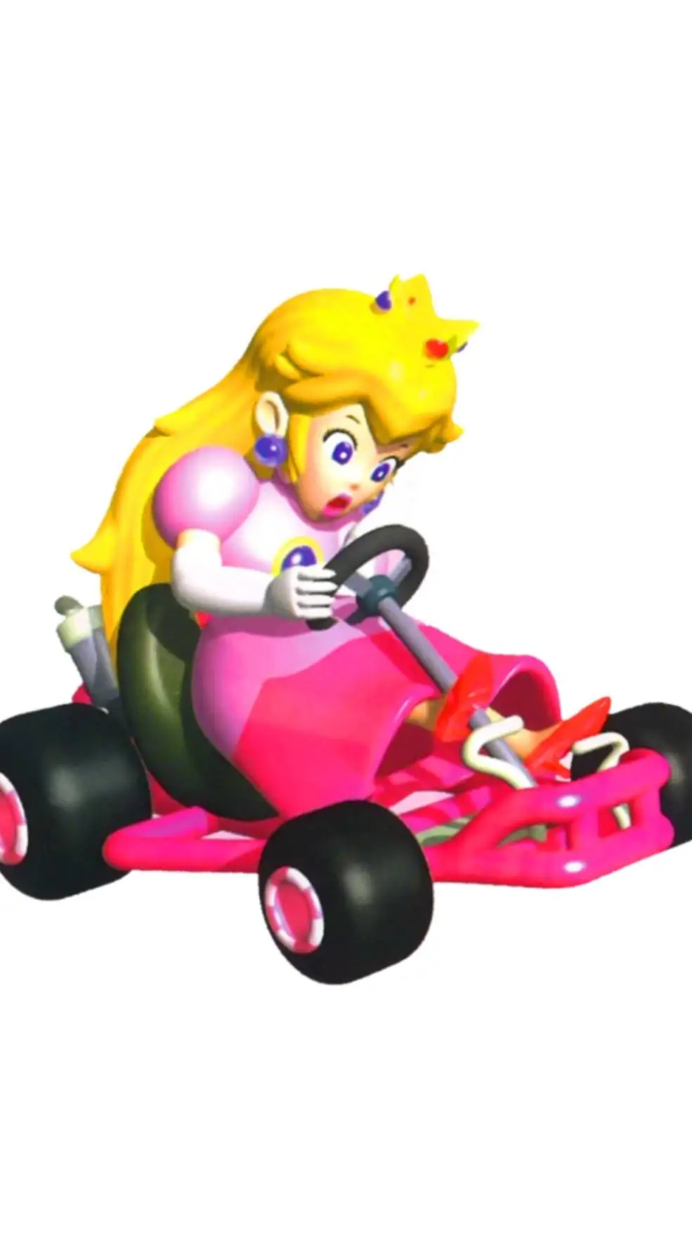 ai character: Peach  background
