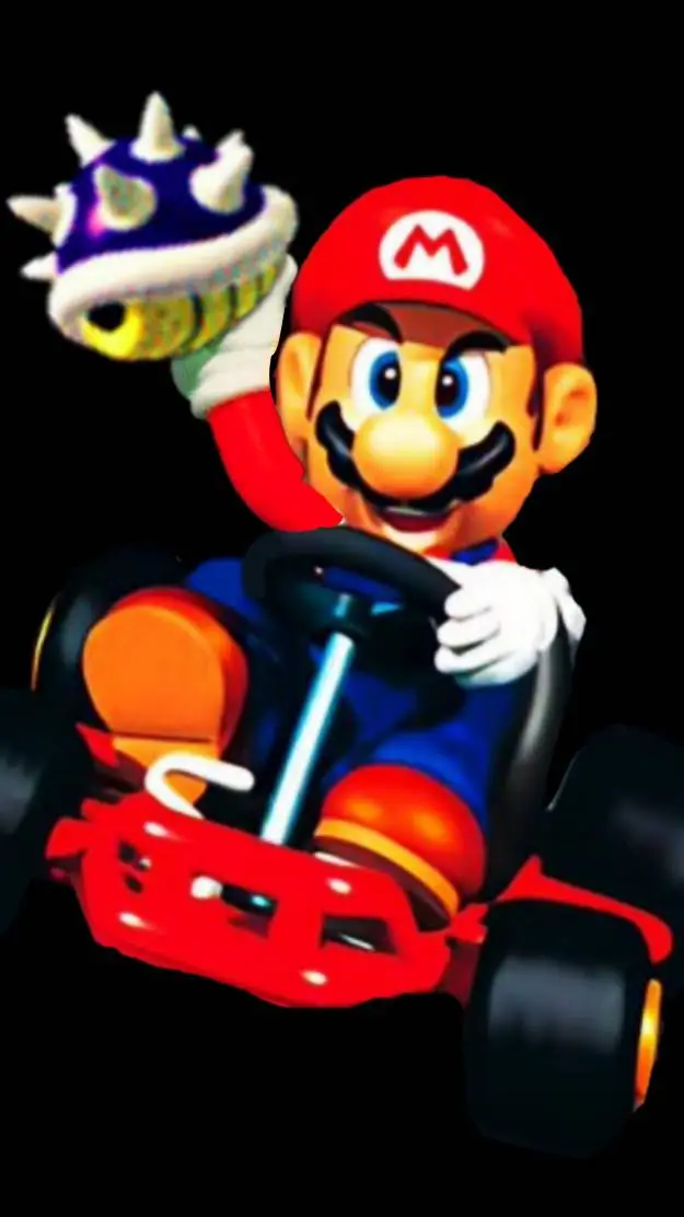 ai character: Mario kart  background