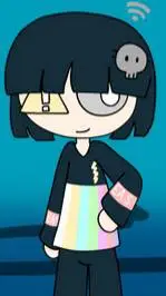 ai character: Eas-kun  background