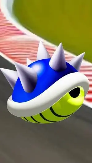 ai character: Blue shell  background