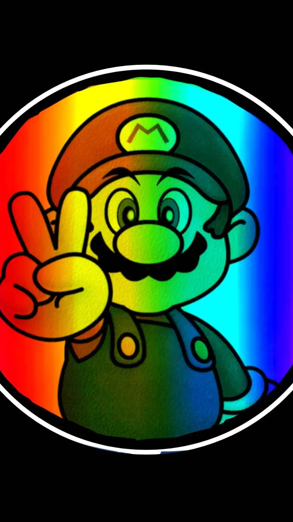 ai character: ☆Rainbow Mario ☆ background