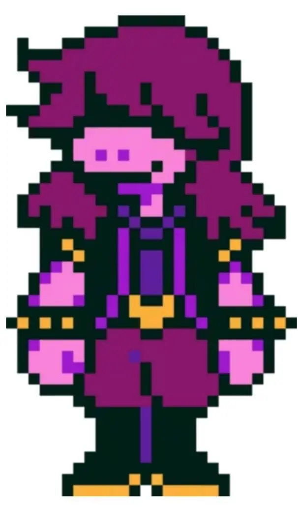 ai character: Susie  background