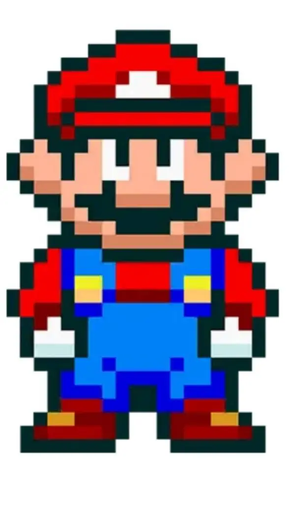 ai character: SNES Mario  background