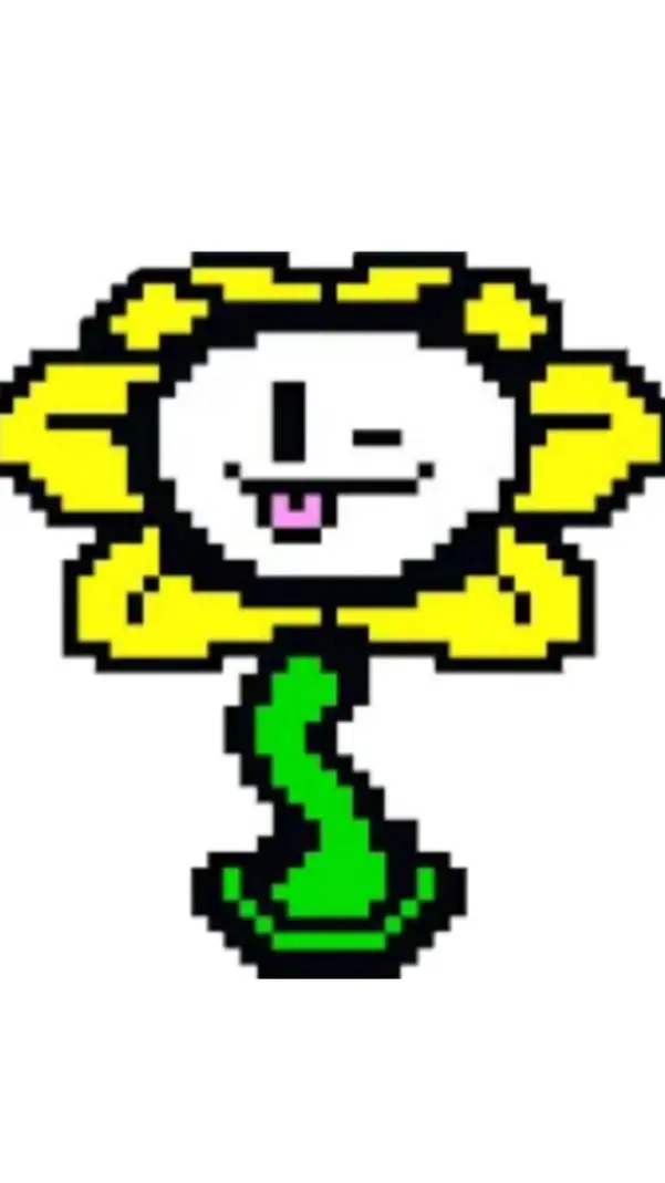 ai character: Flowey background