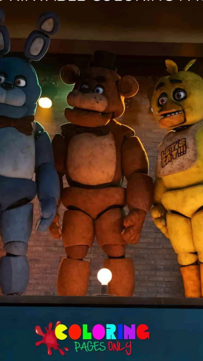 ai character: Fnaf background
