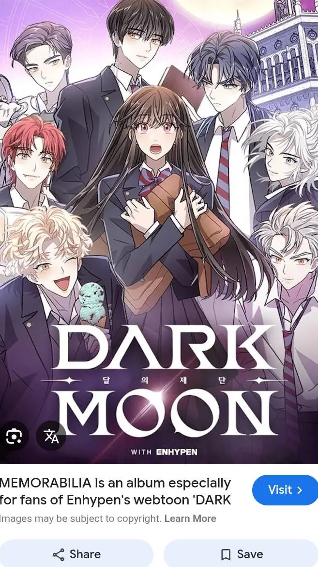 ai character: EN- dark moon  background
