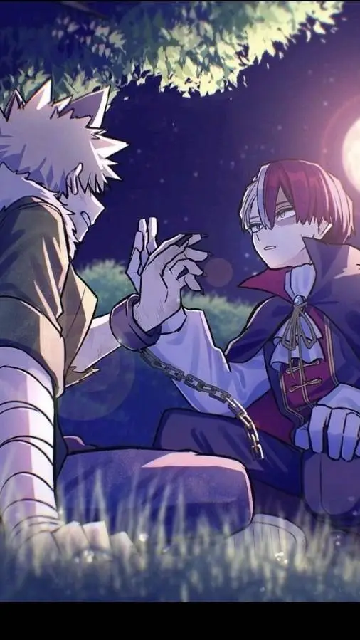 ai character: TodoBaku🎃Halloween background