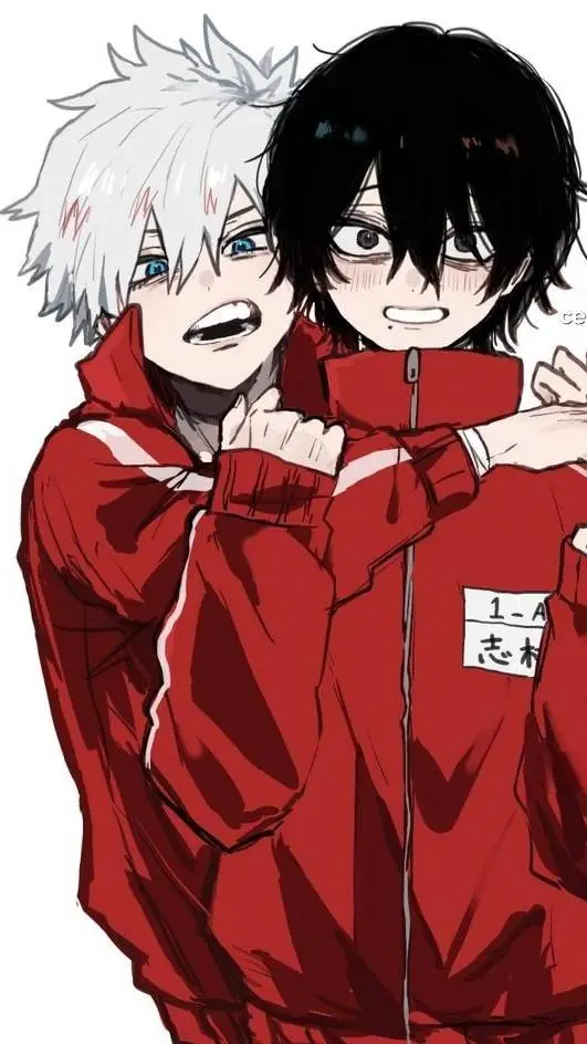 ai character: Tenko and Touya! background