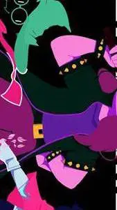ai character: Deltarune background