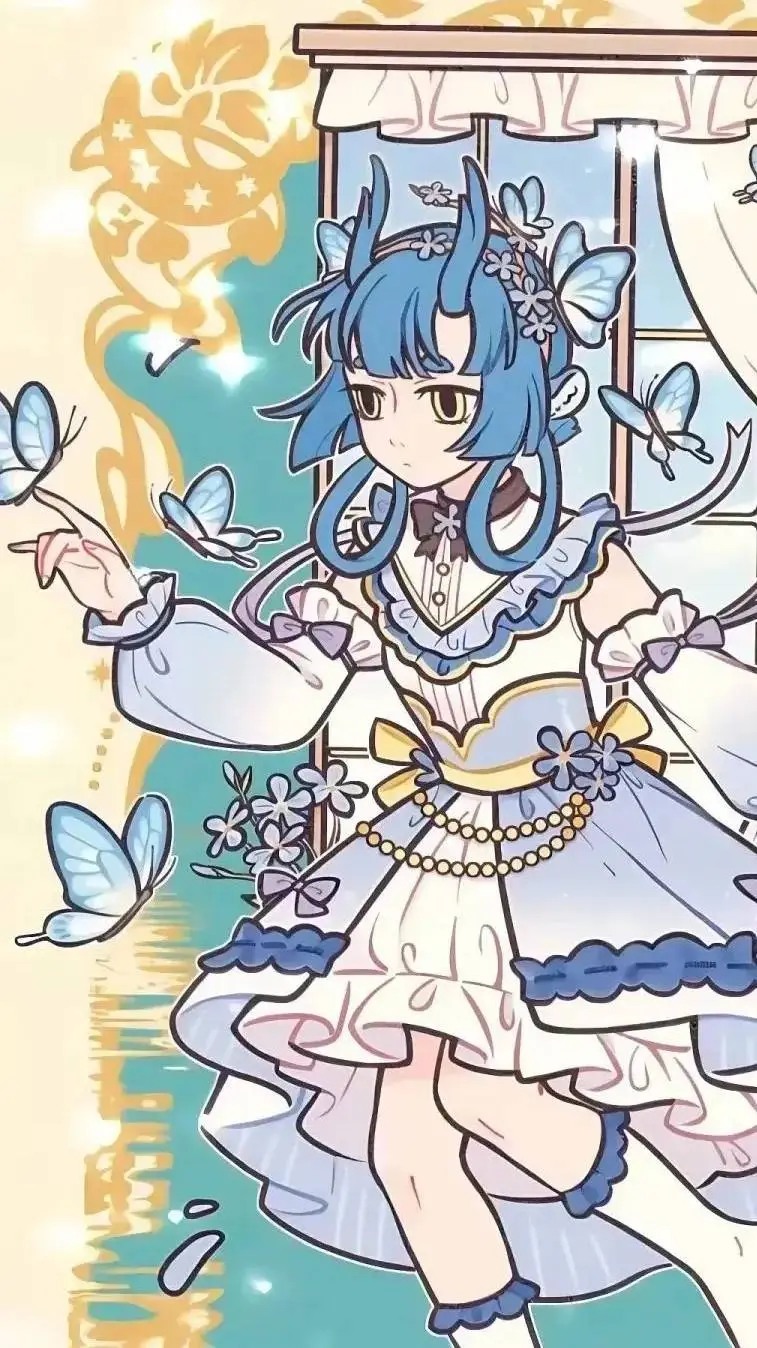 ai character: 龙女 background