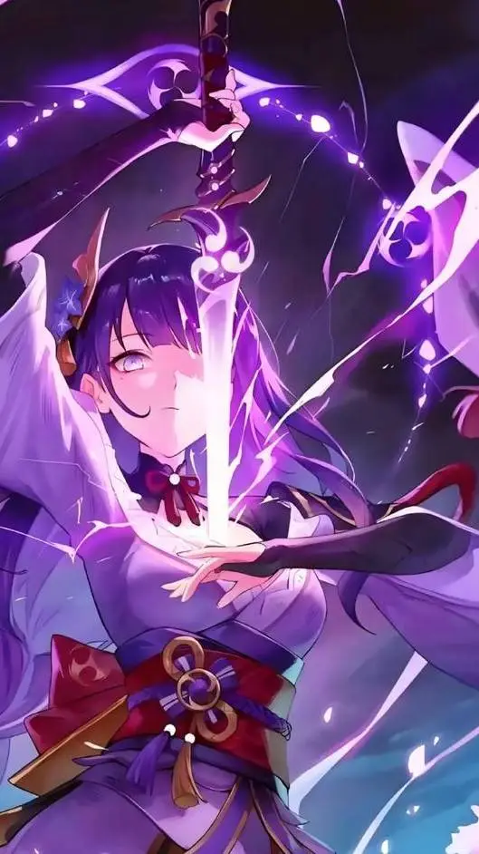 ai character: 雷电将军 background