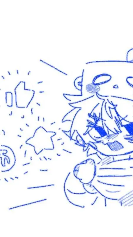 ai character: 薄海纸鱼 background