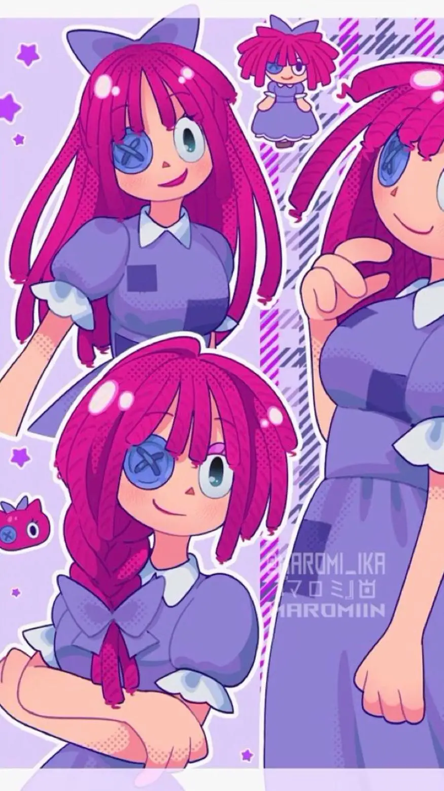 ai character: 雅嘉塔 background