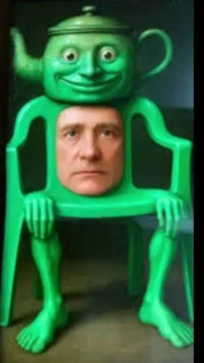 ai character: La Karkerkar Sahur background