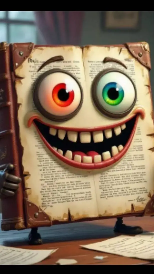 ai character: Dictionary sahur background