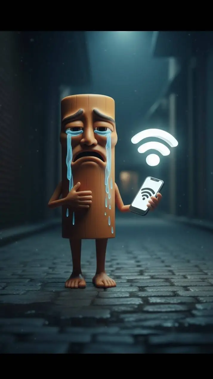 ai character: Noo my hotspot background