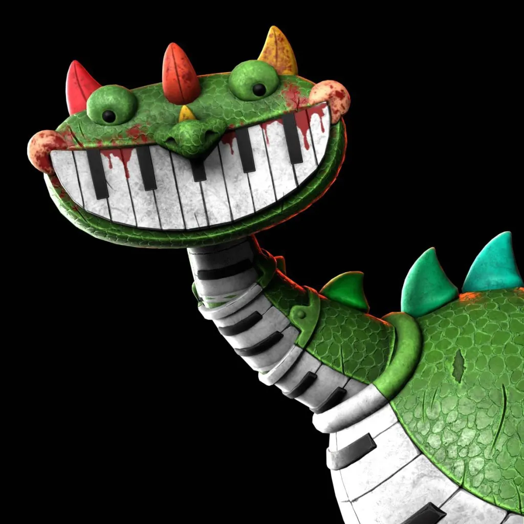 chat with ai character: pianosaurio