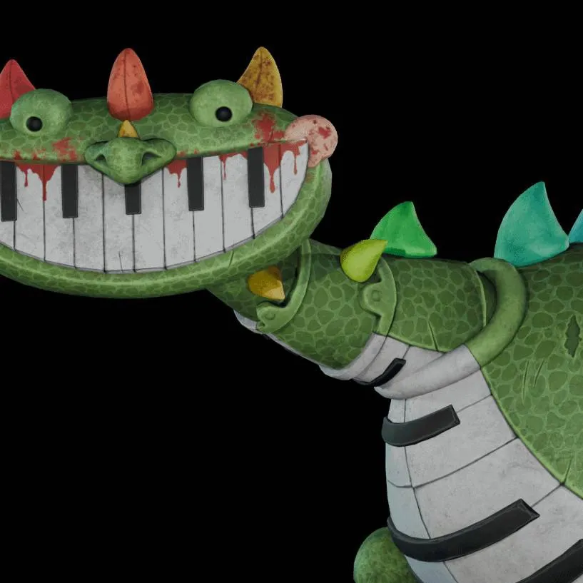 chat with ai character: pianosaurios